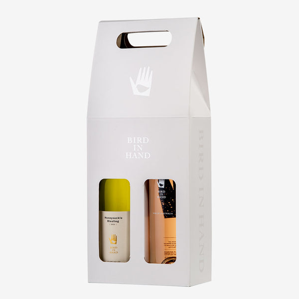 Bird in Hand White Twin Pack Gift Box (Box Only)